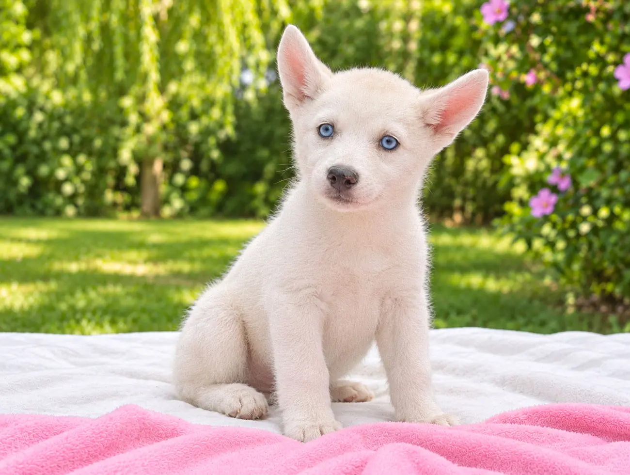 Zhora, Husky, femmina, Bianca
